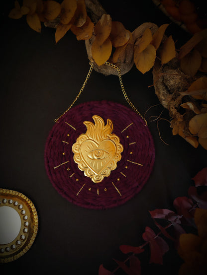 Bijou de mur Oculus Cordis