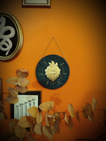 Bijou de mur Oculus Cordis
