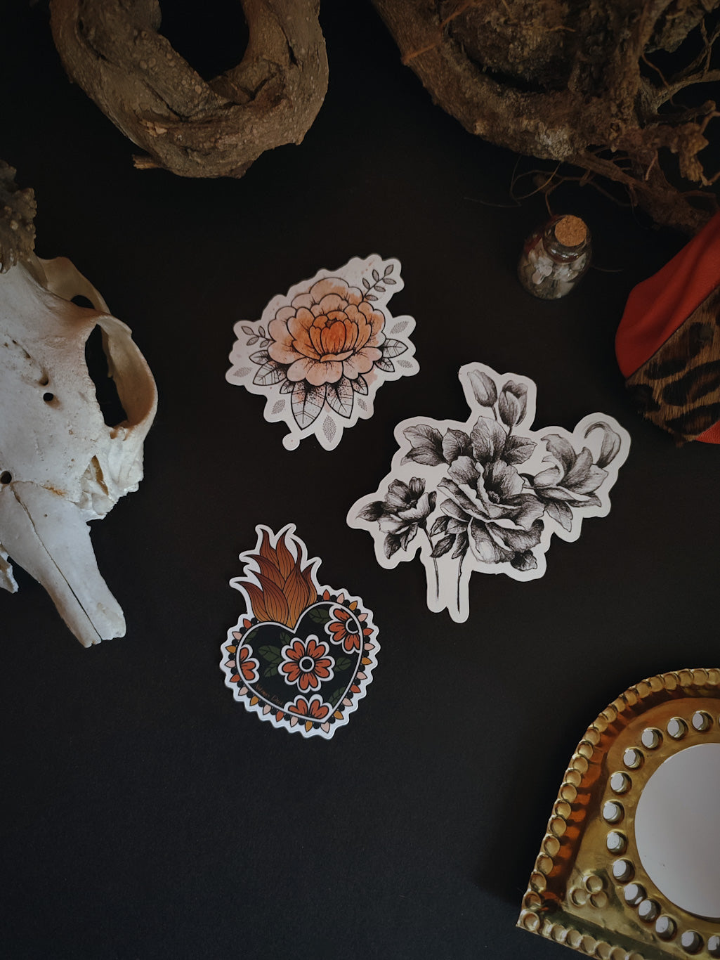 Pack de 3 stickers