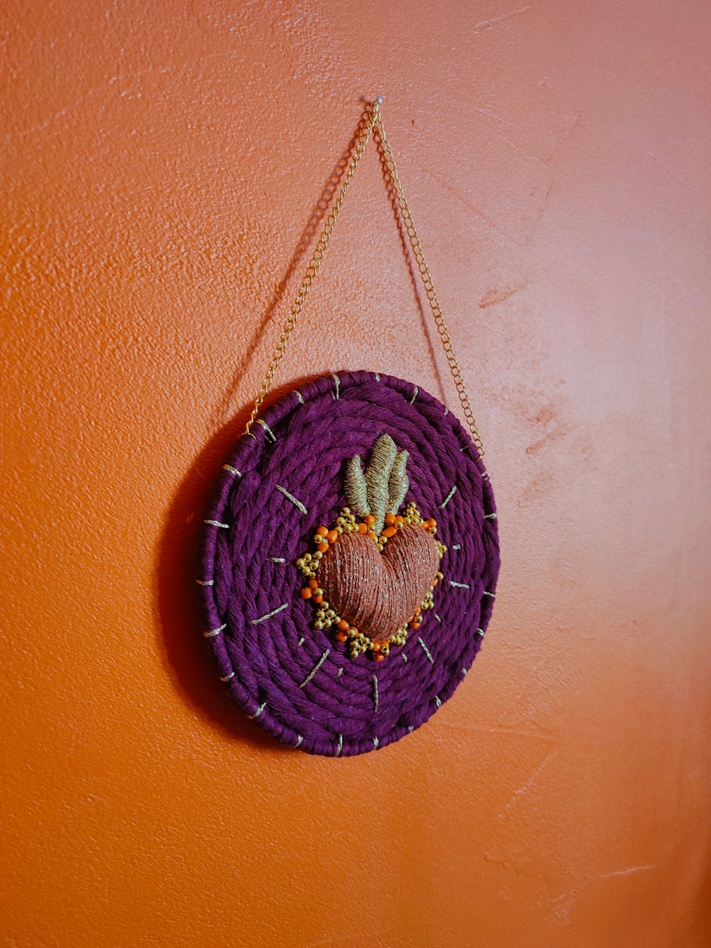 Bijou de mur Cœur Sacré